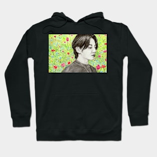 Jungkook and Wildflowers Hoodie